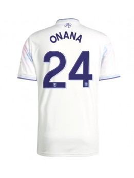 Billige Aston Villa Amadou Onana #24 Tredjedrakt 2025-26 Kortermet